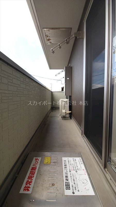 ラ・プランドール ベランダ