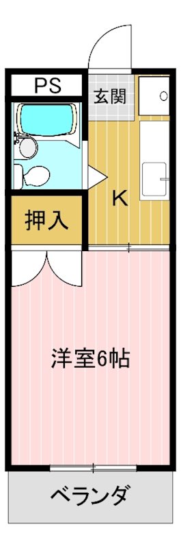 ハイツ幸（ゆき） 間取り