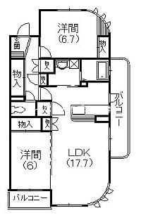 ヴィラージュ 間取り