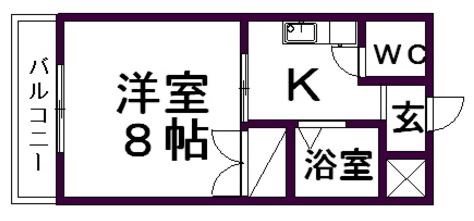 ビアンヌール四ツ池公園 302号室 間取り