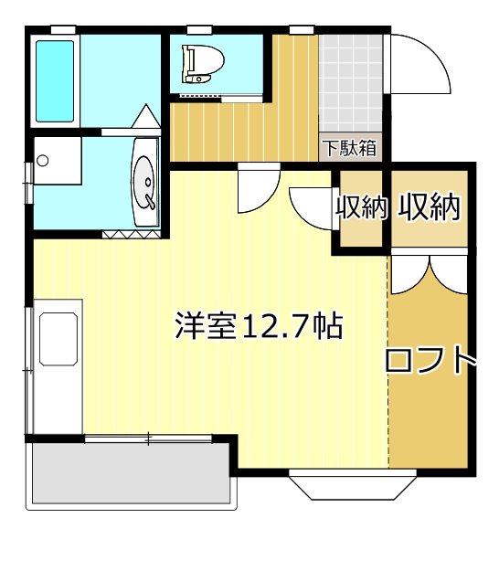マイシティ高丘２ 間取り
