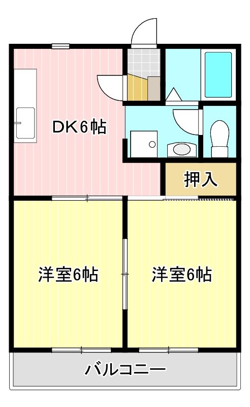 SAINT MAISON 301号室 間取り
