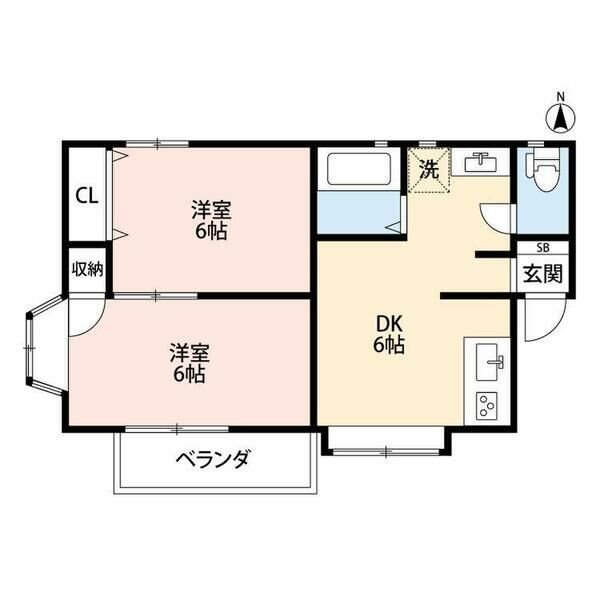 アネシスⅠ 101号室 間取り