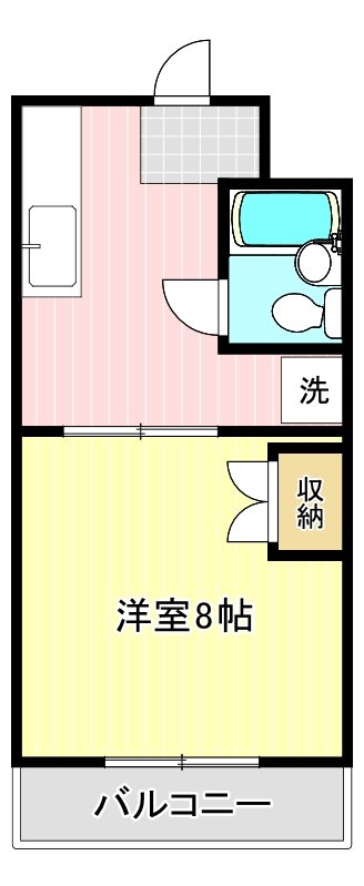 グランドゥールⅡ 305号室 間取り
