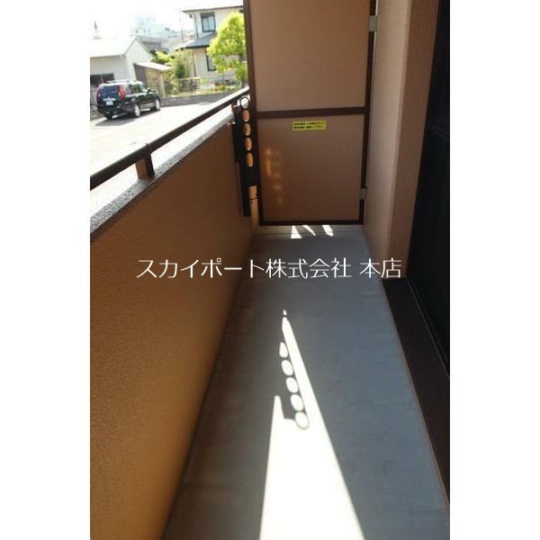 クレアトゥールⅡ ベランダ