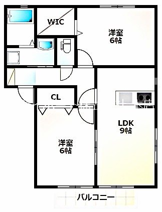 グランフィオーレB 間取り