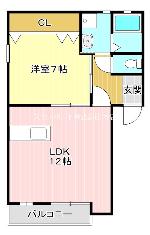 ロン・テット西棟 間取り
