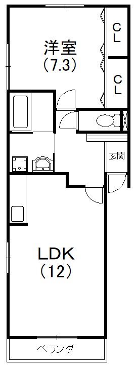 コンフォートライフ北 間取り