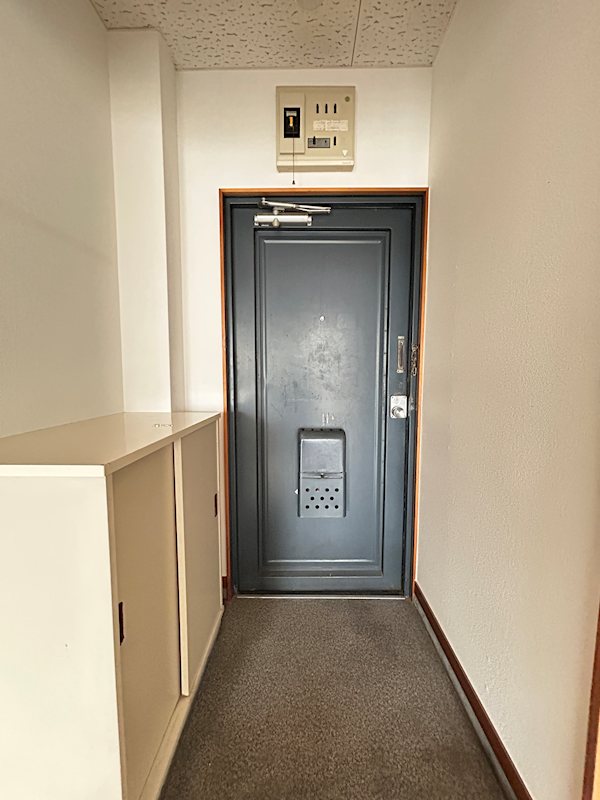ハイツカトレアA 玄関