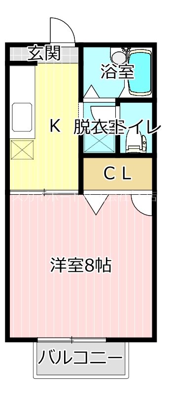 K'S五番館 間取り