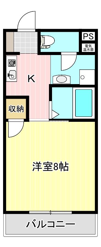 スプランドゥール 102号室 間取り