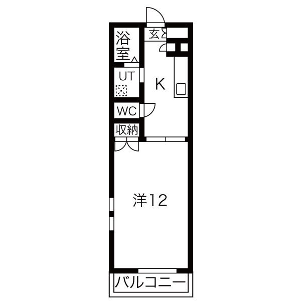 ラルジュⅠ 間取り