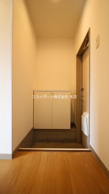 コーポあさぎりB 玄関
