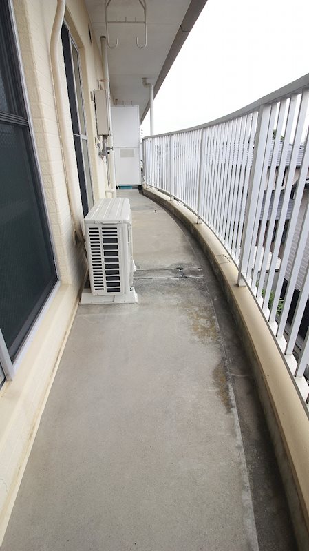 ハイツみのる ベランダ