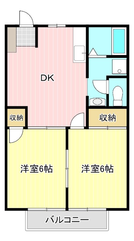 コーポMIDORI 間取り