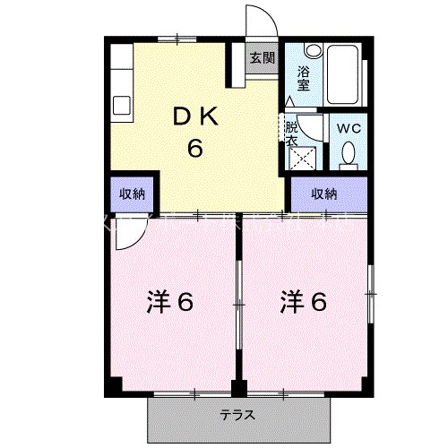 メゾンさち 間取り