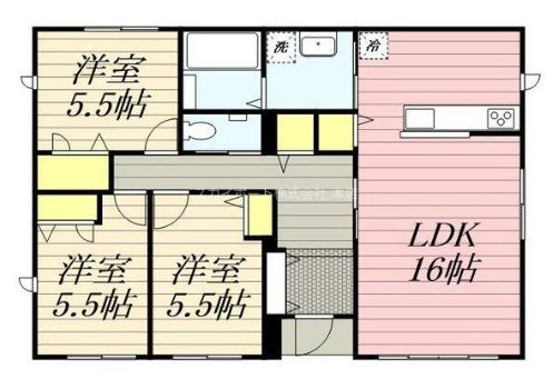 西山町戸建て 間取り