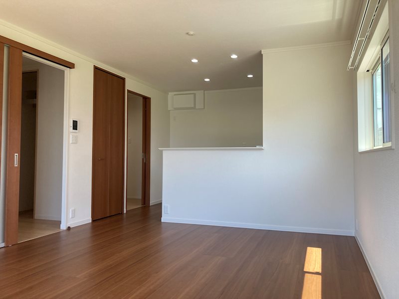 西山町戸建て リビング
