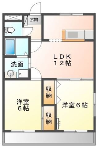 ベルメゾン高丘 間取り