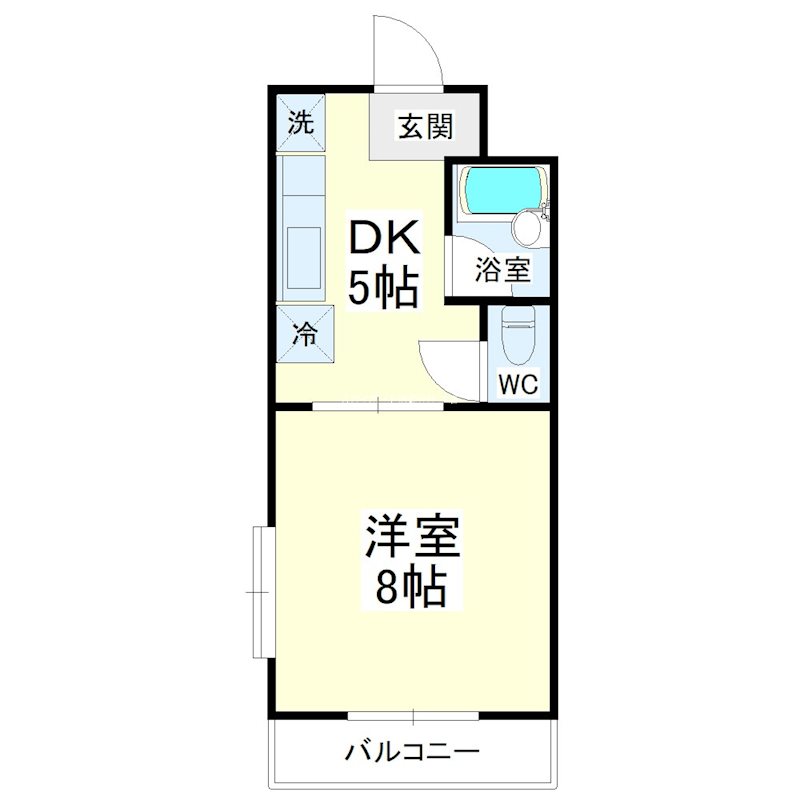 フレンドシティⅡ 間取り