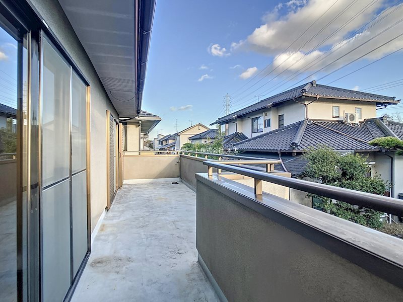 新都田2丁目貸家 ベランダ