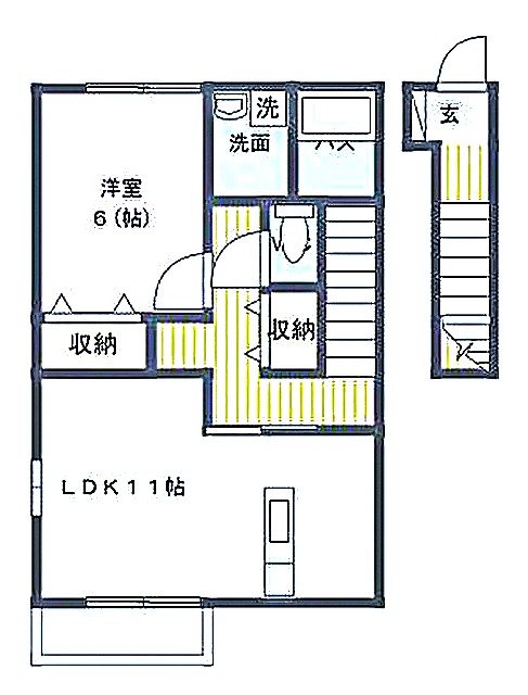 グランヒルB 間取り