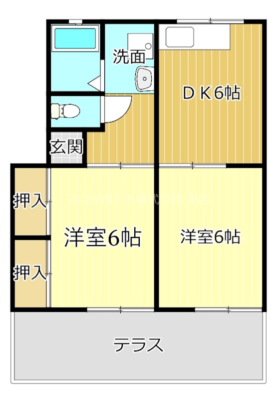 コスモス高丘 間取り