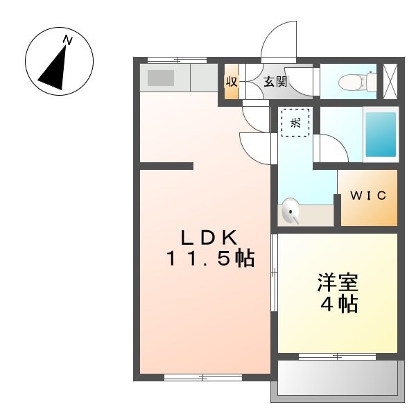 VILLA COCOON上島 間取り