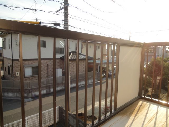 テラスハウスみかたはら ベランダ
