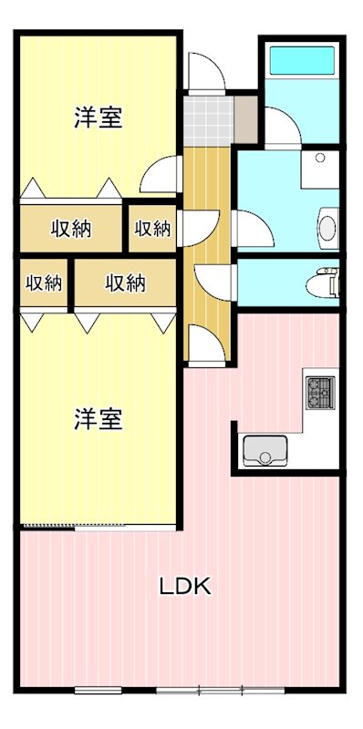 MSP住吉弐番館 202号室 間取り