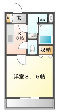 ブランナール泉 間取り