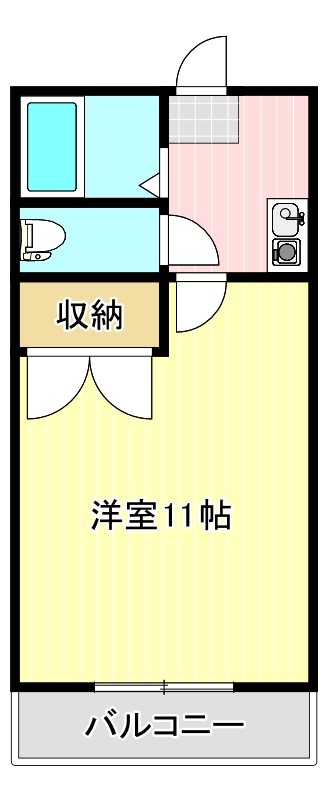 エミア 301号室 間取り