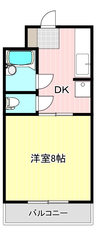 マンション・アバン・フジ 403号室 間取り