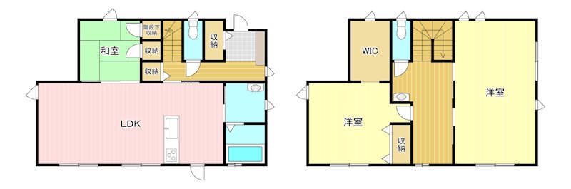 幸4丁目戸建貸家 間取り