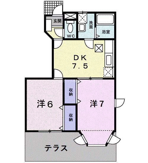 ハピネス 間取り