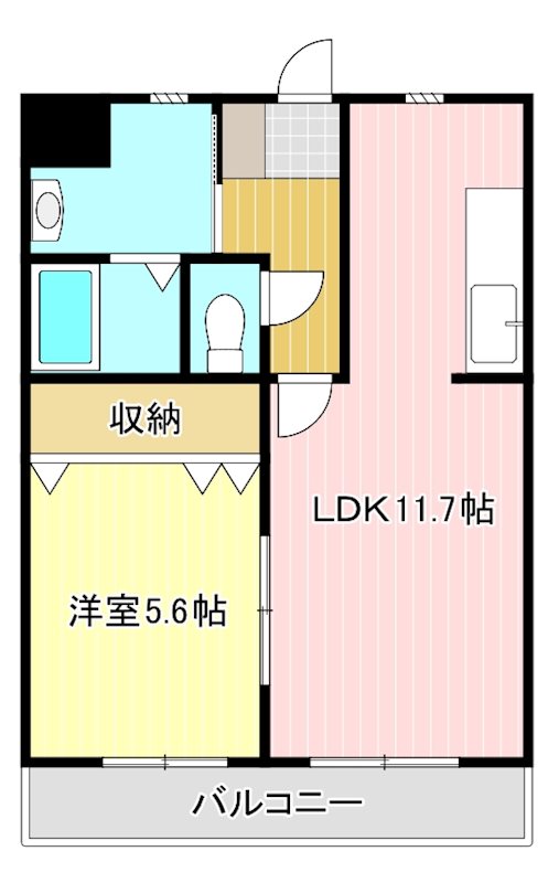 グラン・シャンボール 407号室 間取り