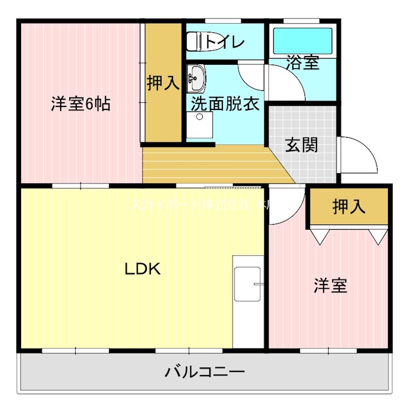 ヴィラホワイトハウス 201号室 間取り