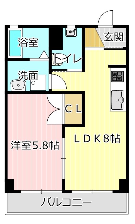 コーポワタナベ 間取り