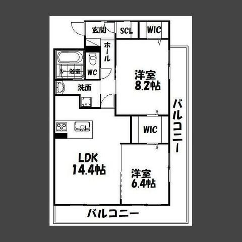 ロゼッタヒルズ 間取り
