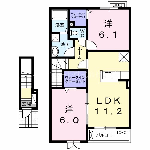 レガリア北斗 間取り