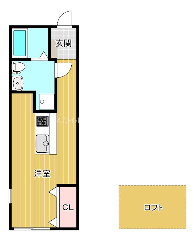 Precious Earth 浜松中区 B02号室 間取り