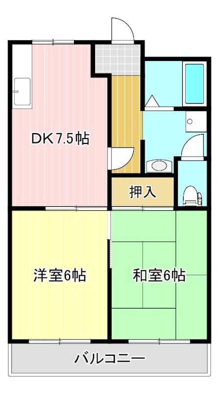 シャトレー瑞穂Ⅱ 間取り