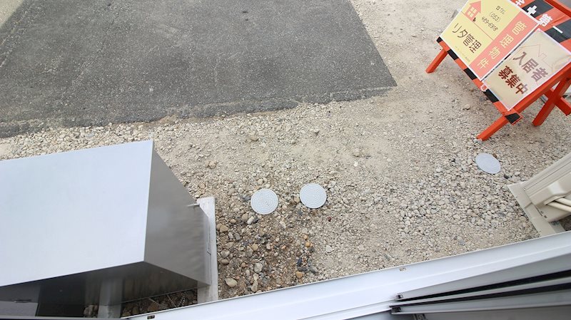 上島戸建 ベランダ