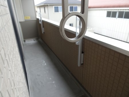 ラリーチェＢ ベランダ