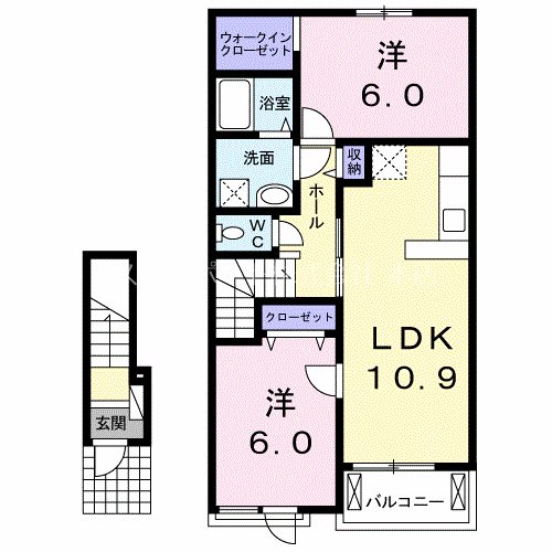 チェリーロードⅢ 間取り