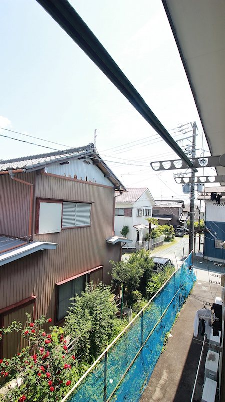 サンコーポネガタ ベランダ