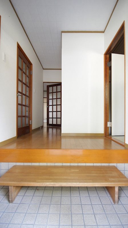 和合町貸家 玄関