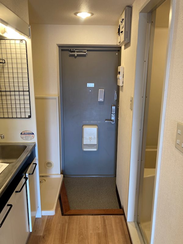 まえの花きゃべつ 玄関