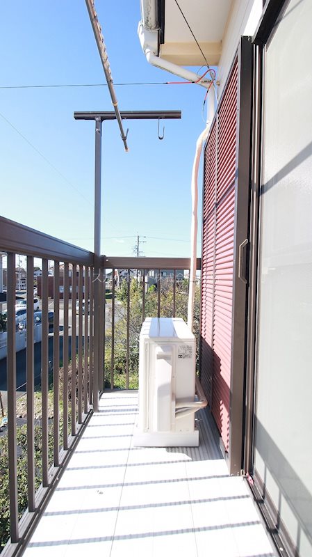 ウォームハイツ ベランダ