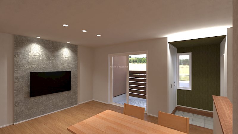 Green Gables リビング